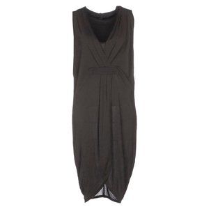 French Connection Draped Black Dress